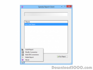 Speedy Report Client screenshot